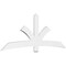 Ekena Millwork Davenport Architectural Grade PVC Gable Bracket, 96"W x 36"H x 2"D x 6"F, 9/12 Pitch GBP096X36X0206DAV00 - alternate 1